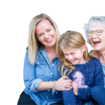 happy family smiling after visiting a general dentistry in Arlington, TX