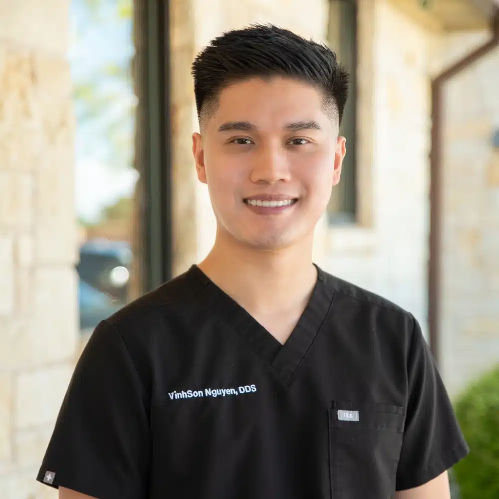 Dr. Nguyen, dentist at Pecan Park Dental in Arlington